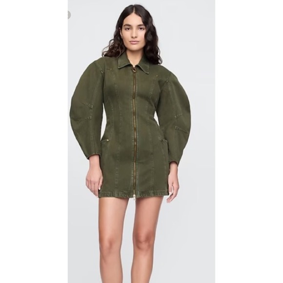 Gap × Cult Gaia Barrel Mini Dress‎ L - Picture 2 of 14